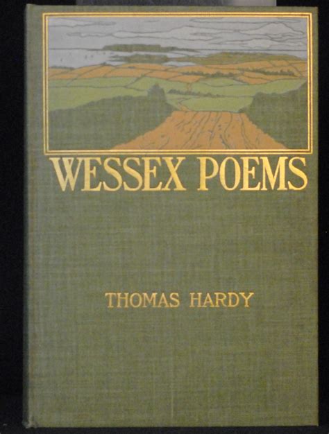 Wessex Poems Thomas Hardy 1st Edition