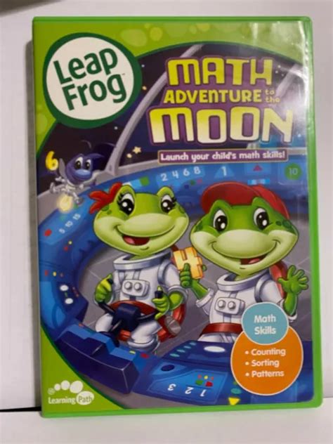 Leapfrog Math Adventure To The Moon Dvd 2010 550 Picclick