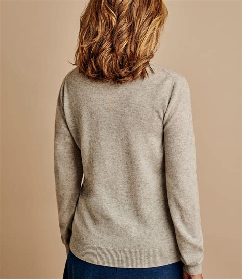Woolovers Damen Kaschmir Merino Rundhals Strickpullover Sweater Jumper Pullover Ebay