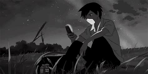 Including all the sad gifs, anime gifs, and black and white gifs. Anime lonely gif 3 » GIF Images Download