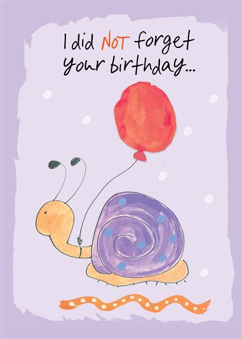 Printable Belated Birthday Cards Belated Birthday Birthday Card Free