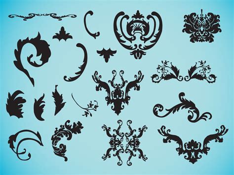 Victorian Floral Vector At Getdrawings Free Download