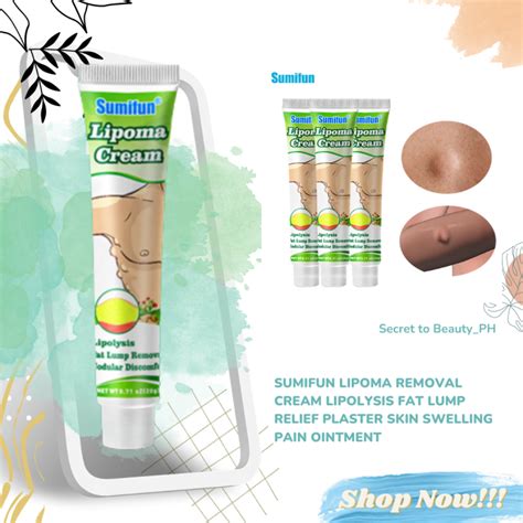 Sumifun Lipoma Removal Cream Lipolysis Fat Lump Relief Plaster Skin