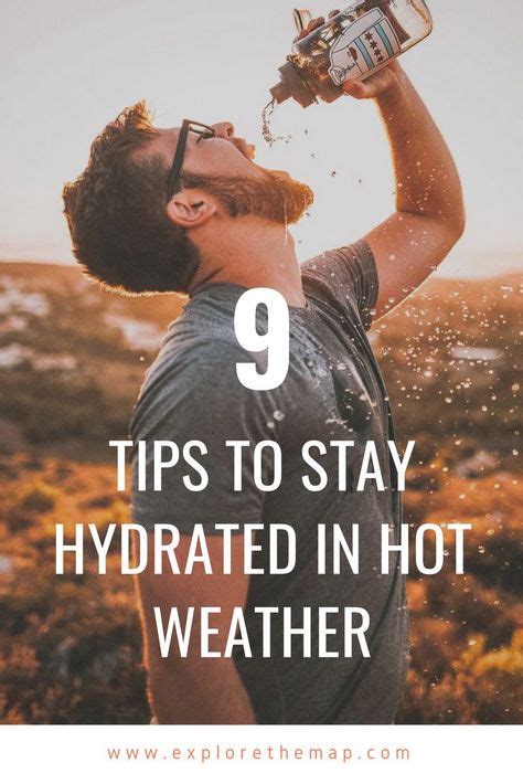 How To Stay Hydrated In Hot Weather Hiking Tips Weather Hiking Training