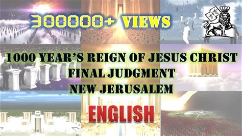 The 1000 Years Reign Of Jesus Millenial Temple Judgement Day New