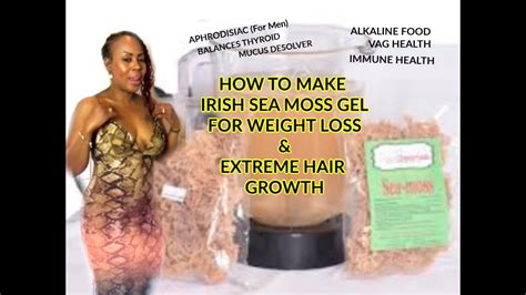 Posted by marybeth | read 16 comments. How To Make Irish Sea Moss Gel For Weight Loss & Extreme ...