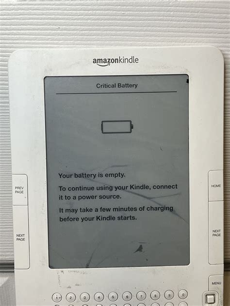 Amazon Kindle 2nd Generation 2gb 3g Unlocked 6in White