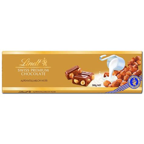 Lindt Vollmilch Nuss Schokolade 300g Tafel Süßigkeiten Online Shop And Süßwaren Großhandel
