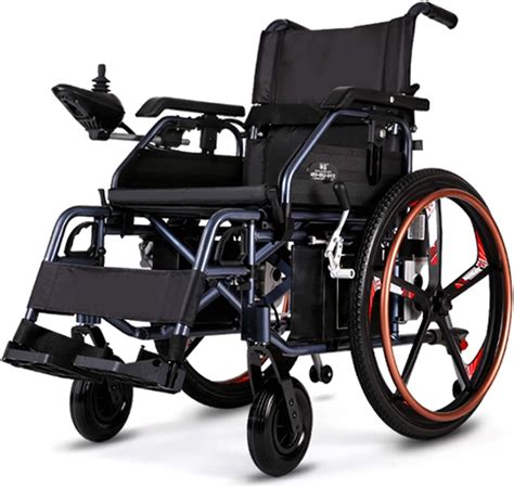 haiyu fauteuil roulant électrique pliable ultra léger pour adultes fauteuils roulants