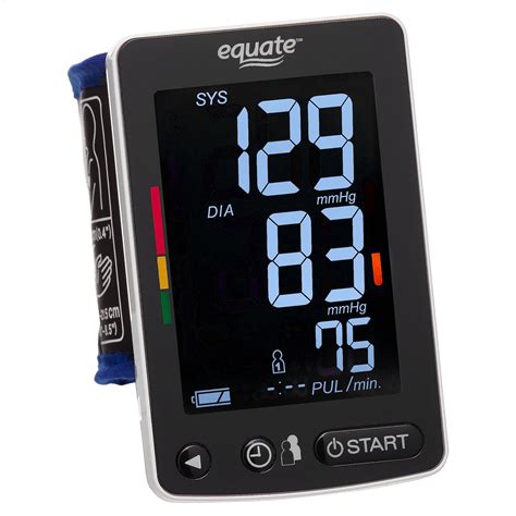 Equate Bp 6500 Wrist Blood Pressure Monitor With Bluetooth
