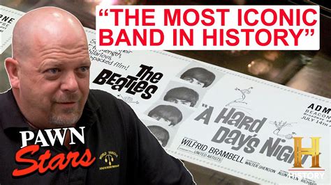 Pawn Stars Top 5 The Beatles Deals Of All Time Youtube