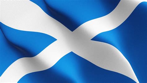 Schotland heeft de volgende buurlanden met bijbehorende afstanden van de landsgrens: Scotland Flag Stock Footage Video | Shutterstock