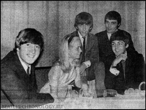 Meet The Beatles For Real Meeting The Girls In Amsterdam