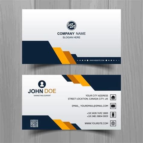 Download Abstract Stylish Wave Business Card Template Design For Free Business Card Template