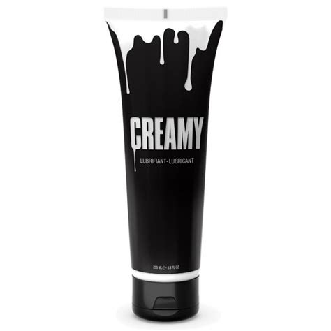 Creamy Cream Lubricant Ml Black Knight Erotica