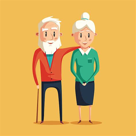 8900 Grandma And Grandpa Cartoons Stock Illustrations Royalty Free