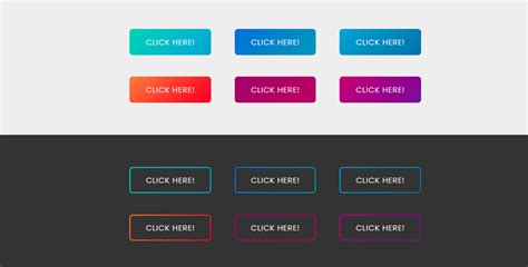 Top 10 Cool Css Gradient Button Examples Gosnippets