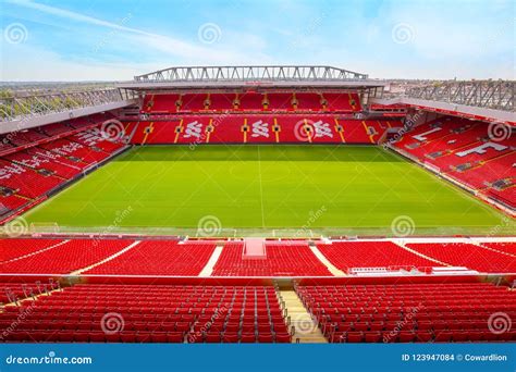 Anfield Stadium The Home Ground Of Liverpool Football Club In Uk