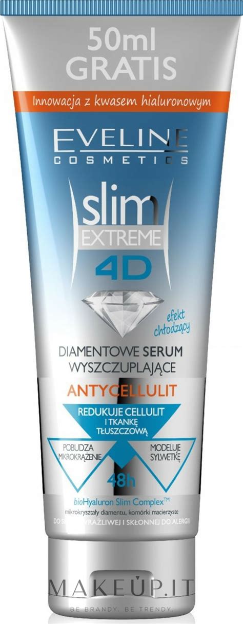 eveline cosmetics slim extreme 4d anti cellulite diamond slimming serum siero anti cellulite