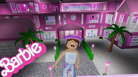 Barbie life in a dream house games online. Mi casa de barbie tour en bloxburg | ROBLOX | - YouTube