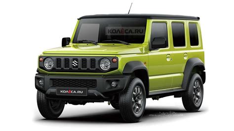 Suzuki Jimny Long Coming In 2022 With Five Doors And Turbo Power