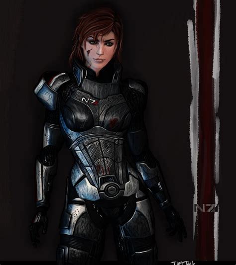 Commander Shepard By Tufttail On Deviantart Caracteres Armaduras