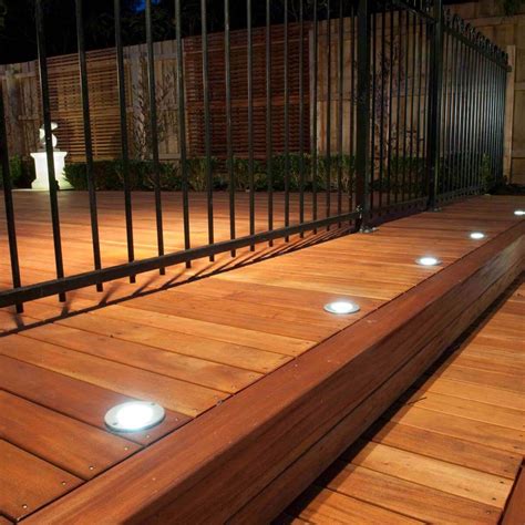 12 Ideas For Lighting Up Your Deck Outdoor Deck Lighting Led Deck