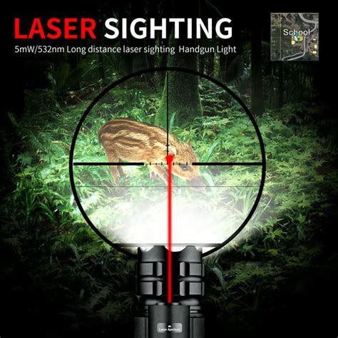 Cosmoing Rail Mounted Pistol Red Laser Light Combo Laser Sight Combo