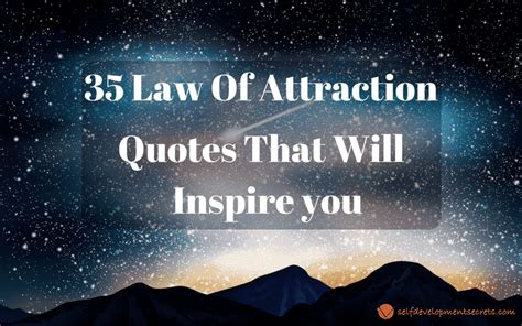 35 Law Of Attraction Quotes That Will Inspire You