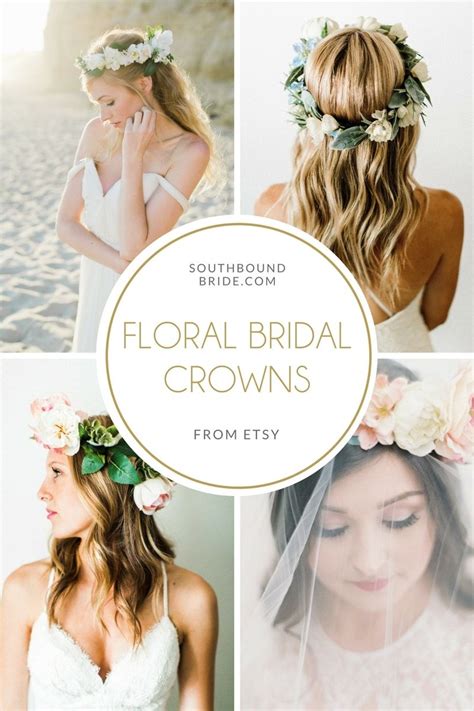 Floral Crowns For Boho Brides Southbound Bride Boho Bride Boho