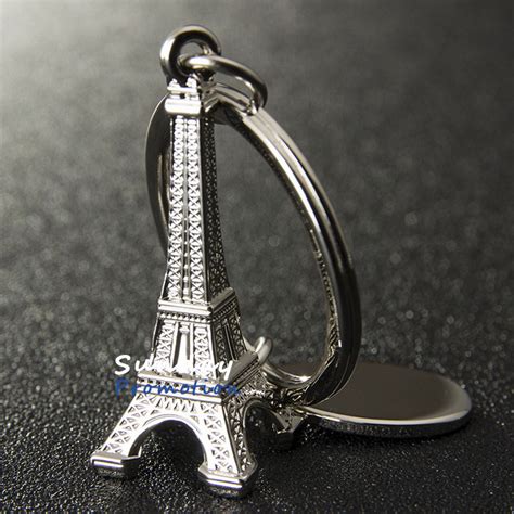 Wholesale Metal Eiffel Tower Keychains For Ts