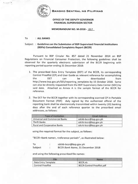From fx to funds management, more. BSP Memorandum No. m 2018 017 | Credit Card | Fee | Free 30-day Trial | Scribd