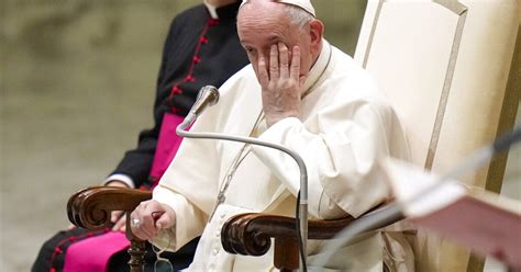Moment Of Shame Pope Francis Expresses Sadness Over French Clergy Sex Abuse Report