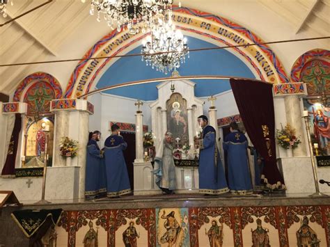 Consecration Of New Tryptich Painting Armenian Apostolic Church Of