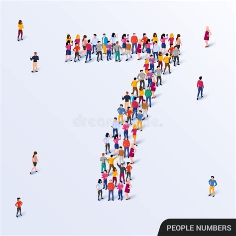 Silhouette Seven People Stock Illustrations 445 Silhouette Seven