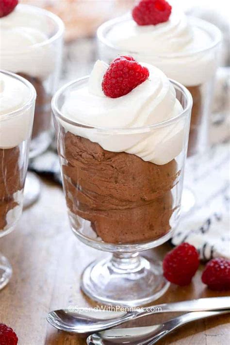 Easy Chocolate Mousse In 1 Minute The Secret Saucer