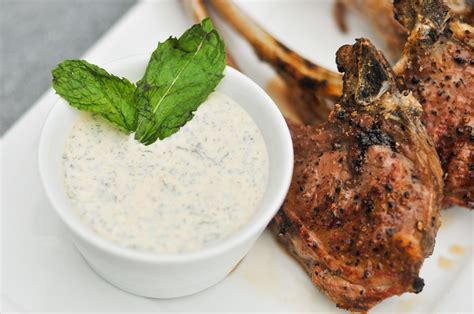 Grilled Lamb Chops With Yogurt Mint Sauce Recipe The Meatwave