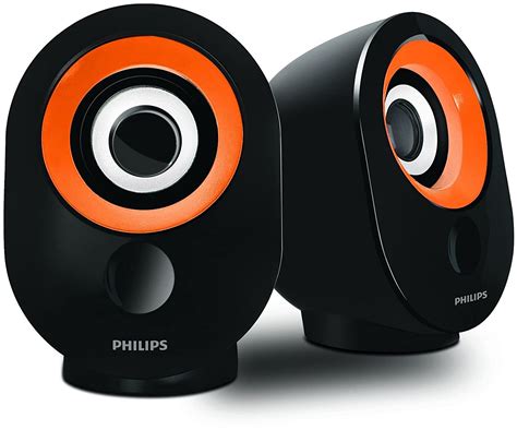 Philips Spa 5020 Speaker With Usb Plug Orange Price Buy Philips Spa