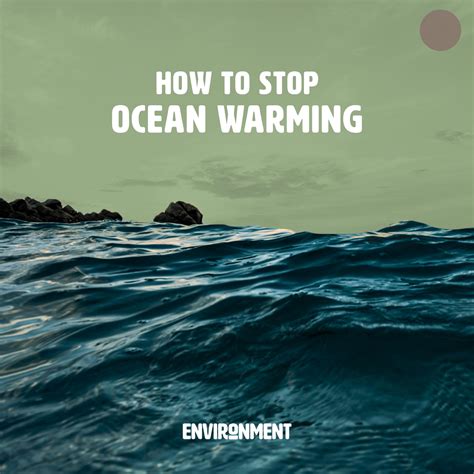 How To Stop Ocean Warming Environment Co