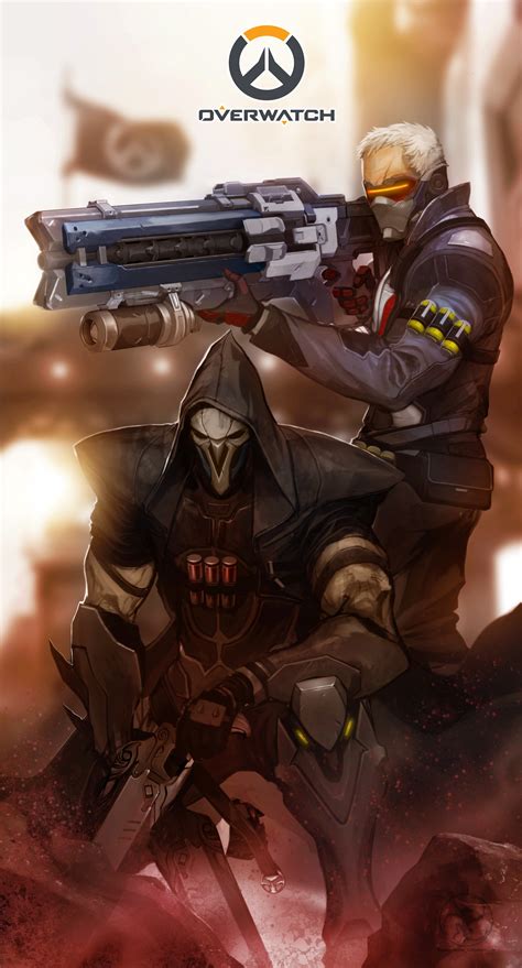 Bloodshot Vs Soldier 76 And Reaper Overwatch Battles