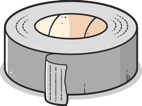 Duct Tape Isolated Illustrations Royalty Free Vector Graphics And Clip
