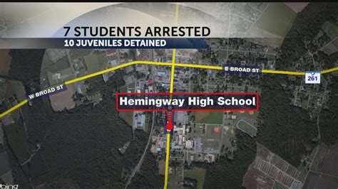 7 Students Arrested Following Fights At Hemingway High School Youtube