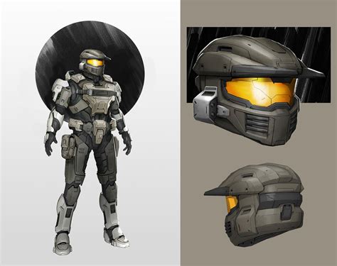 Mark V Zeta Armor And Helmet Art Halo Infinite Art Gallery