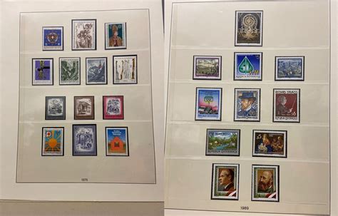 Österreich 1975 1989 Briefmarkensammlung postfrisch Kat Wert 450
