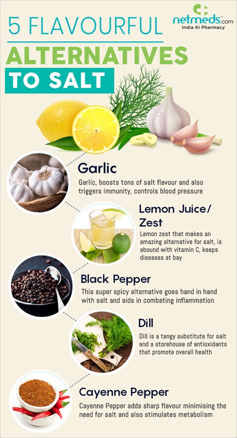 5 Natural Foods That Can Mimic Salty Taste In Your Food Infographic