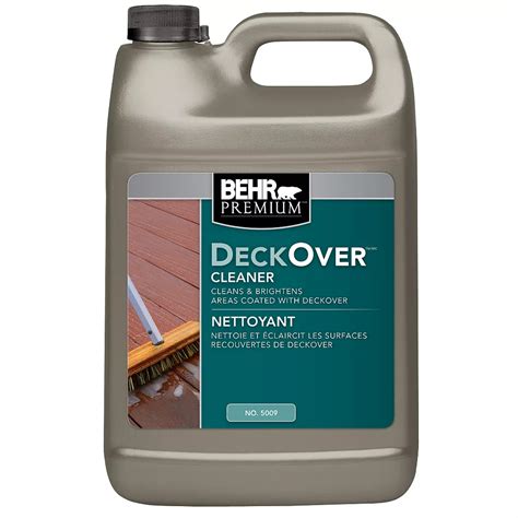 Behr Premium Deckover 379l Deck Cleaning Solution The Home Depot Canada