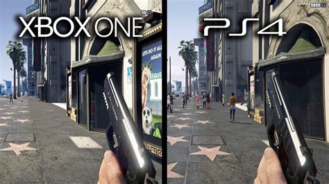 Grand Theft Auto V Xbox One Vs Playstation 4 Graphics Comparison Gta V