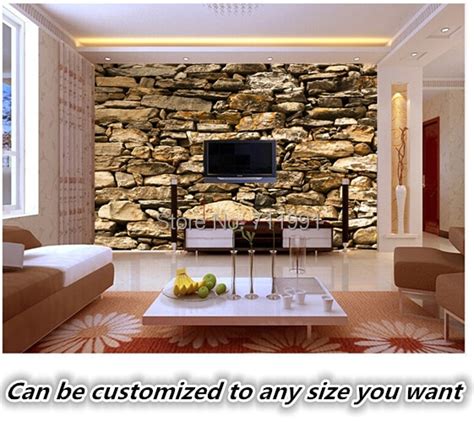 Buy Custom Retro Wallpaperstone Texture3d Photo
