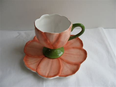 Vintage Pink Flower Tea Cup W Saucer Teleflora Etsy