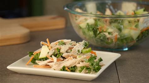 Chicken And Green Apple Salad Recipe Video Youtube